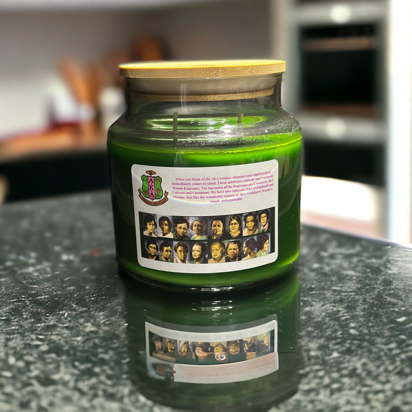 Scented Candle Alpha Kappa Alpha